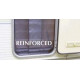 Mosquito door curtain, height adjustable
