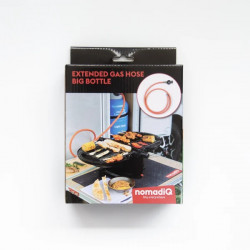 nomadiQ Extended Gas Hose for Large Gas Cylinder