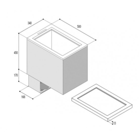 Compressor Cooler Box Toploader TL43