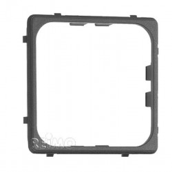 Slate grey auxiliary frame for 12V USB or standard socket. Loose.