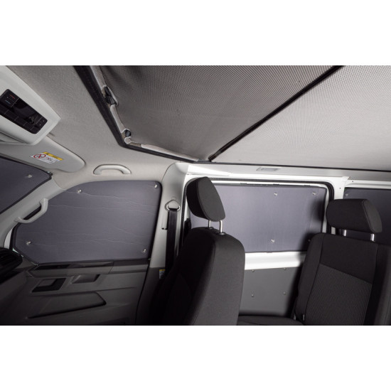 Thermal blackout mats for living areas, 5-piece set - Various vehicle models