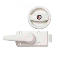 Caravan door lock, right, white