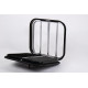 RW-Trailer horse trailer window with grille and lockable