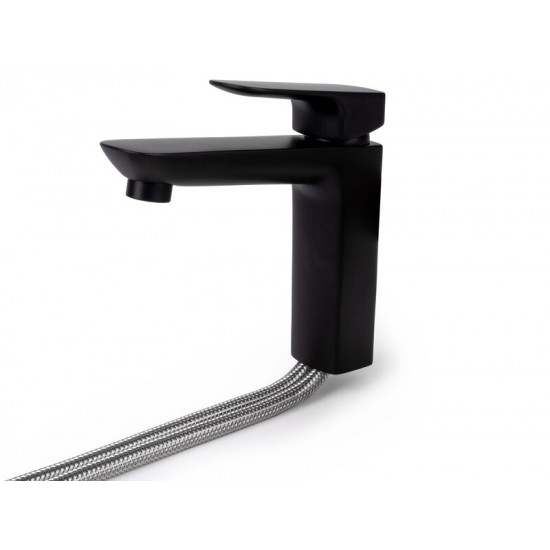 Single-lever mixer Linea Nove - Black powder-coated