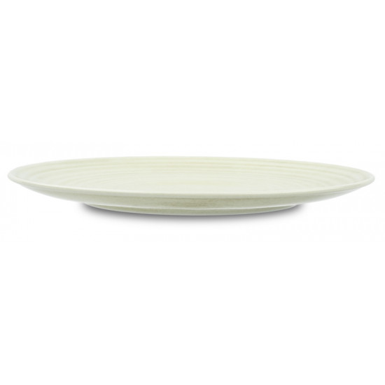 Magnetic porcelain plate, sand color, Ø 26.0 cm