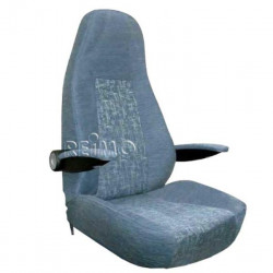 Pilot seat 747 left (driver's side) blue