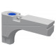 Fresh water tank 95 l - For Fiat Ducato from 2006 onwards and similar models - Without drain spout