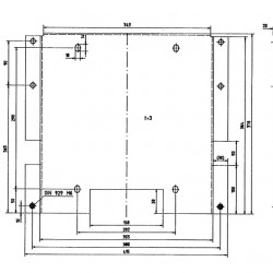 Adapter for Sportscraft S-seat on swivel base 59501