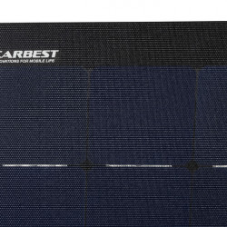 Flexible solar panel 125W black