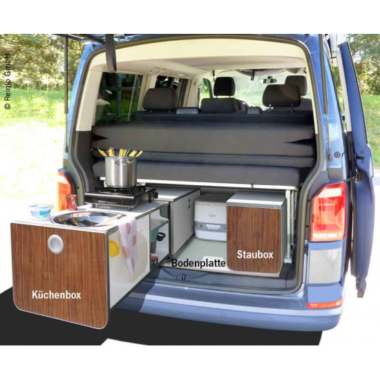 Base plate VWT5 Active kR+LR Decor Granito approx. 1080x770mm