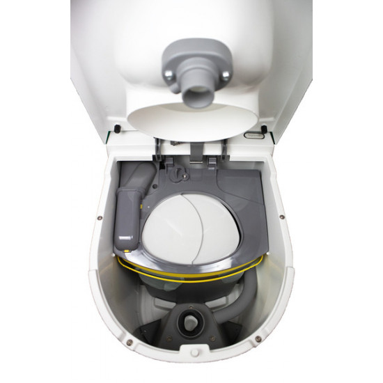 Separett Tiny composting toilet with urine hose