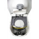 Separett Tiny composting toilet with urine hose