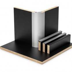 “Matte Black” HPL laminate