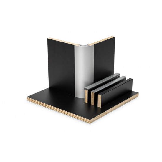“Matte Black” HPL laminate