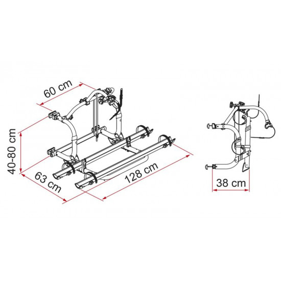 Fiamma Carry-Bike PRO C bicycle carrier