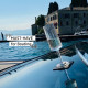 Magnetic plastic champagne glasses 0.15 l - set of 2