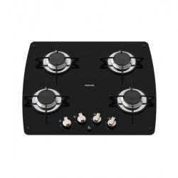 4-burner gas stove, 4 x 1.5 kW, 230V, electric ignition