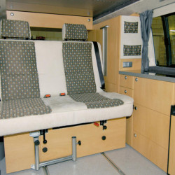 3-point safety belt for Variobank 333 - Horizontal mounting