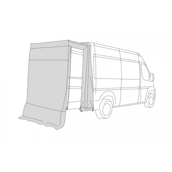 Sunroof Rear Door Cover Ducato