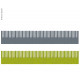 Purvario drawer runners, 8-pack - lime/anthracite