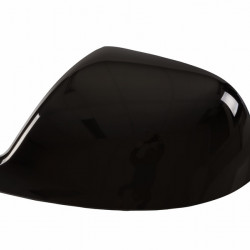 Carbest Chrome Mirror Caps, Black - for VW Transporter