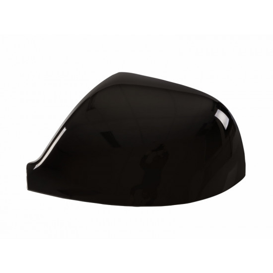 Carbest Chrome Mirror Caps, Black - for VW Transporter