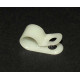 Plastic pipe clamp 8 mm loose