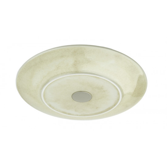 Magnetic porcelain plate, sand color, Ø 23.0 cm