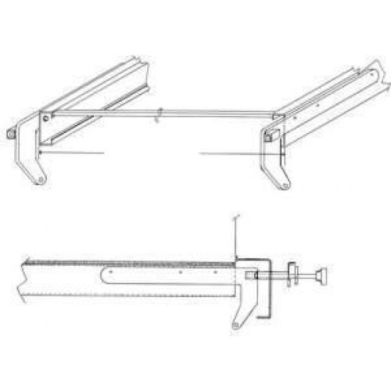 Cate adapter for alcove conversion