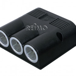 3-gang surface-mounted box 12 3 boxes