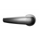 Toilet lock with 3-point locking mechanism - matt chrome