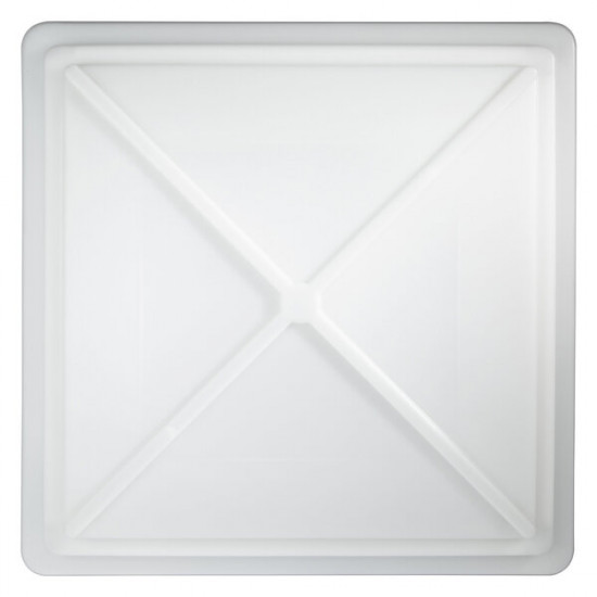 Roof hatch 50 x 50 cm - With removable frosted glass cover