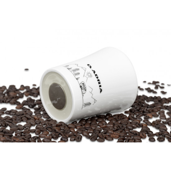 ADRIA Porcelain Magnetic Handled Mugs "CARGORY"
