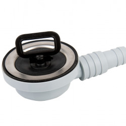 Angled drain fitting for sinks - Ø 25 / 20 mm