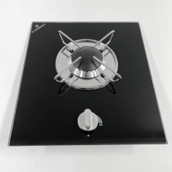 Built-in glass gas hobs