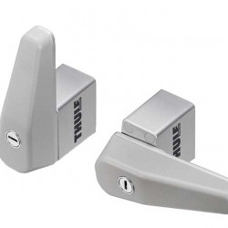 Door lock in a pack of 2 including adapter