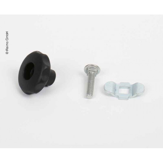 Screw fitting with star handle