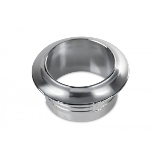 Push Lock Rosette - Polished Chrome