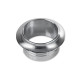 Push Lock Rosette - Polished Chrome