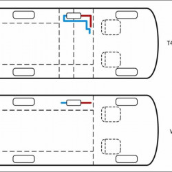 Mounting bracket for AirTop 2000 Vito