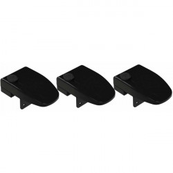 Door Security Safe Door Frame - Black - Set of 3