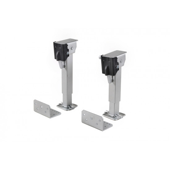 Universal crank support, 2 pieces, length adjustable from 290 to 460 mm