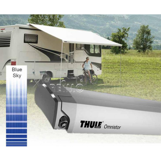 Omnistor roof awning 9200, width: 550 cm, color: Blue Sky