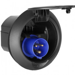 CEE recessed sockets - matte black