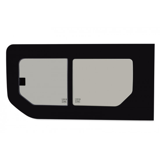 W1116 x H598 mm Front Left 2015- Sliding window Renault Trafic