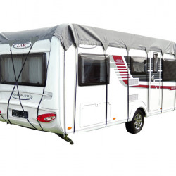 Caravan roof cover Wintertime