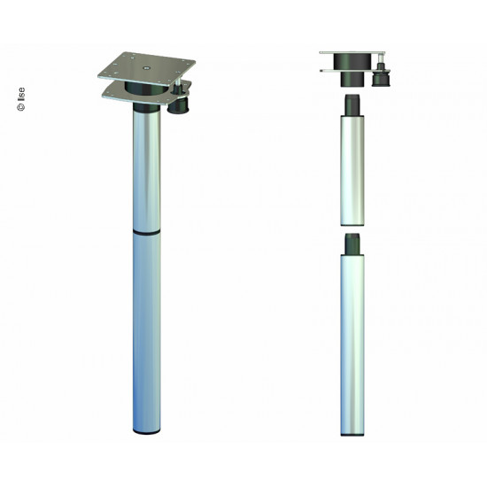 Swivel table base - height 756 mm