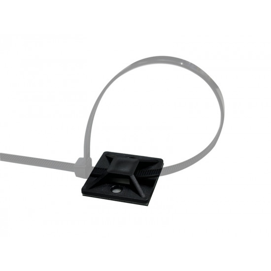 Adhesive bases for cable ties - pack of 50