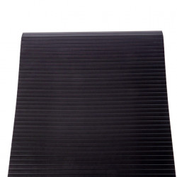 Complete roller door set - matte black