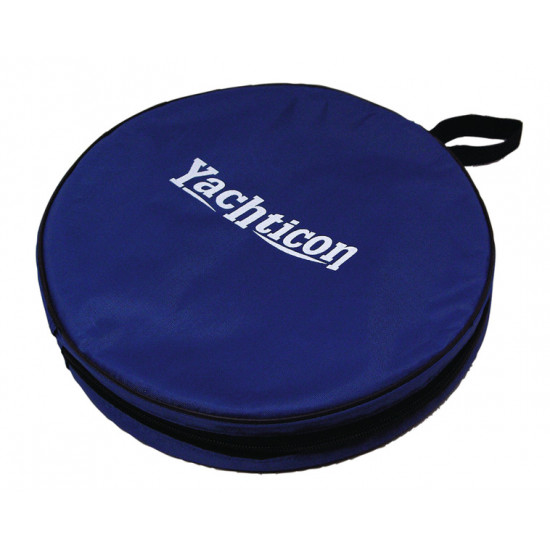 9-liter collapsible bucket with sturdy base and storage bag